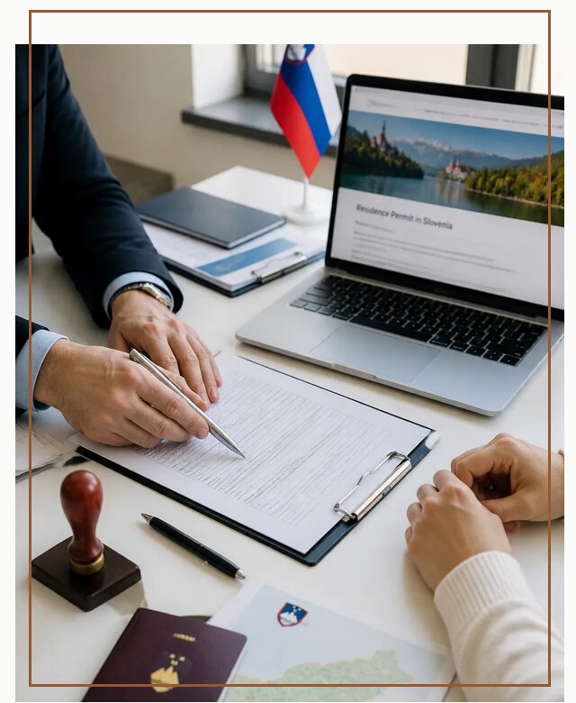 Оформление вида на жительство в Словении под ключ в Дюртюли