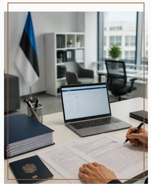 Оформление ВНЖ в Эстонии для переезда и легального проживания в Дюртюли