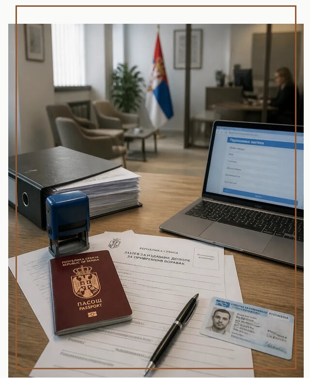 Оформление ПМЖ в Сербии для переезда в Дюртюли под ключ