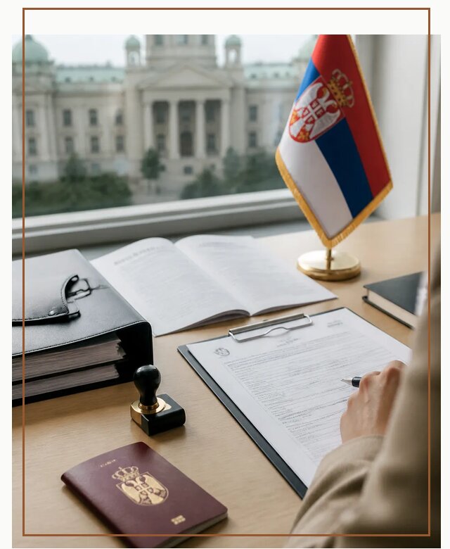 Оформление гражданства Сербии под ключ для переезда в Дюртюли