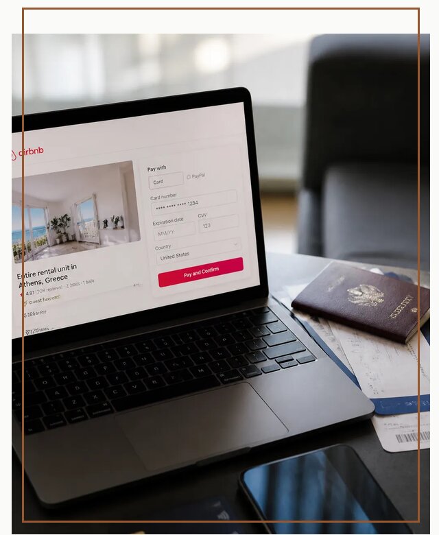 Оплата бронирования Airbnb онлайн для проживания в Дюртюли